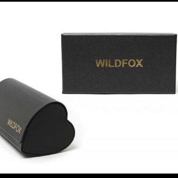 🔥WILDFOX🔥COUTURE BARONESS DELUXE MIRRORED SUNGLASSES ROSE WATER NEW IN BOX - Picture 6 of 9